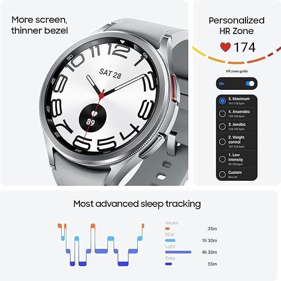 The Ultimate Smartwatch with ECG and Heart Rate Monitoring: A Comprehensive Guide to Cutting-Edge Health and Technology 3 Samsung Galaxy Watch6 3